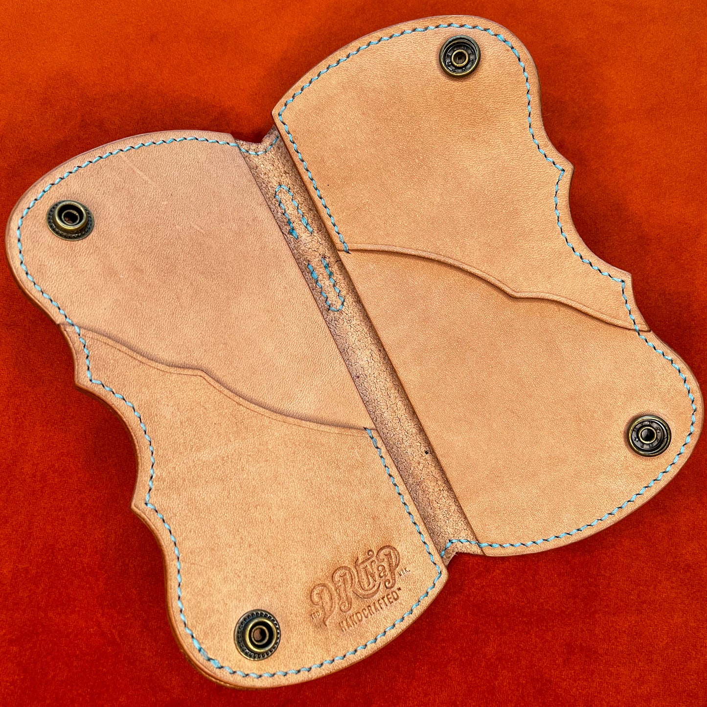 BEARD BARF'S HANDMADE LEATHER TRUCK-A WALLET- BB1