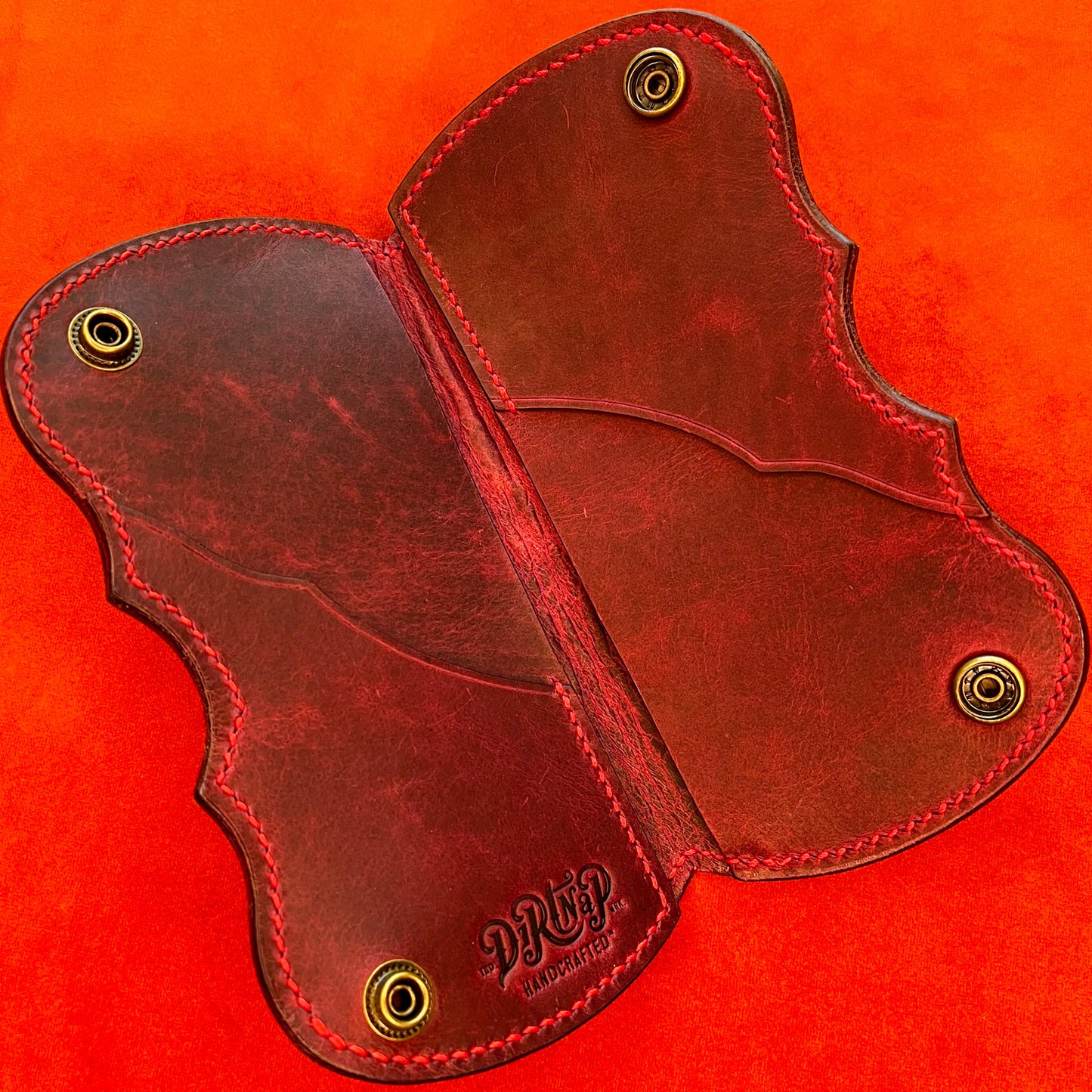 BEARD BARF'S HANDMADE LEATHER TRUCK-A WALLET- BB1