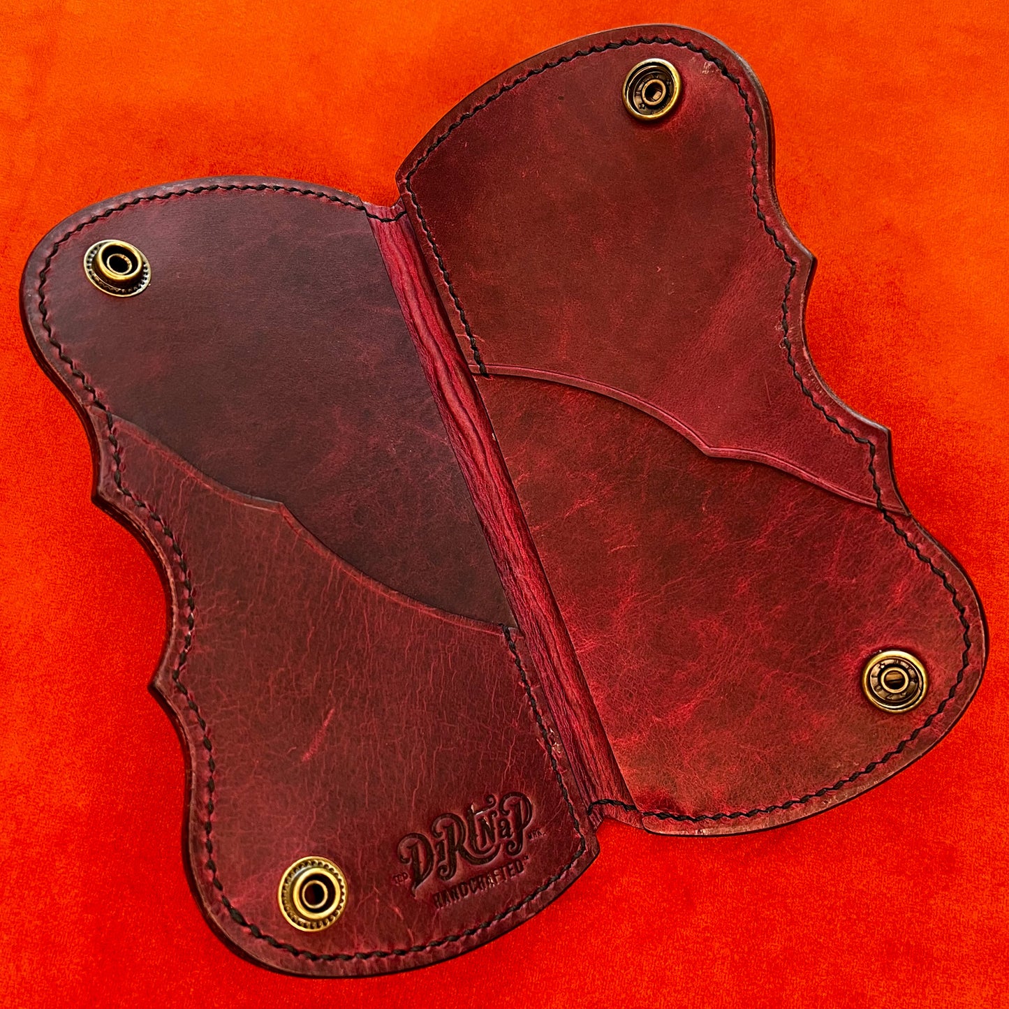 BEARD BARF'S HANDMADE LEATHER TRUCK-A WALLET- BB1