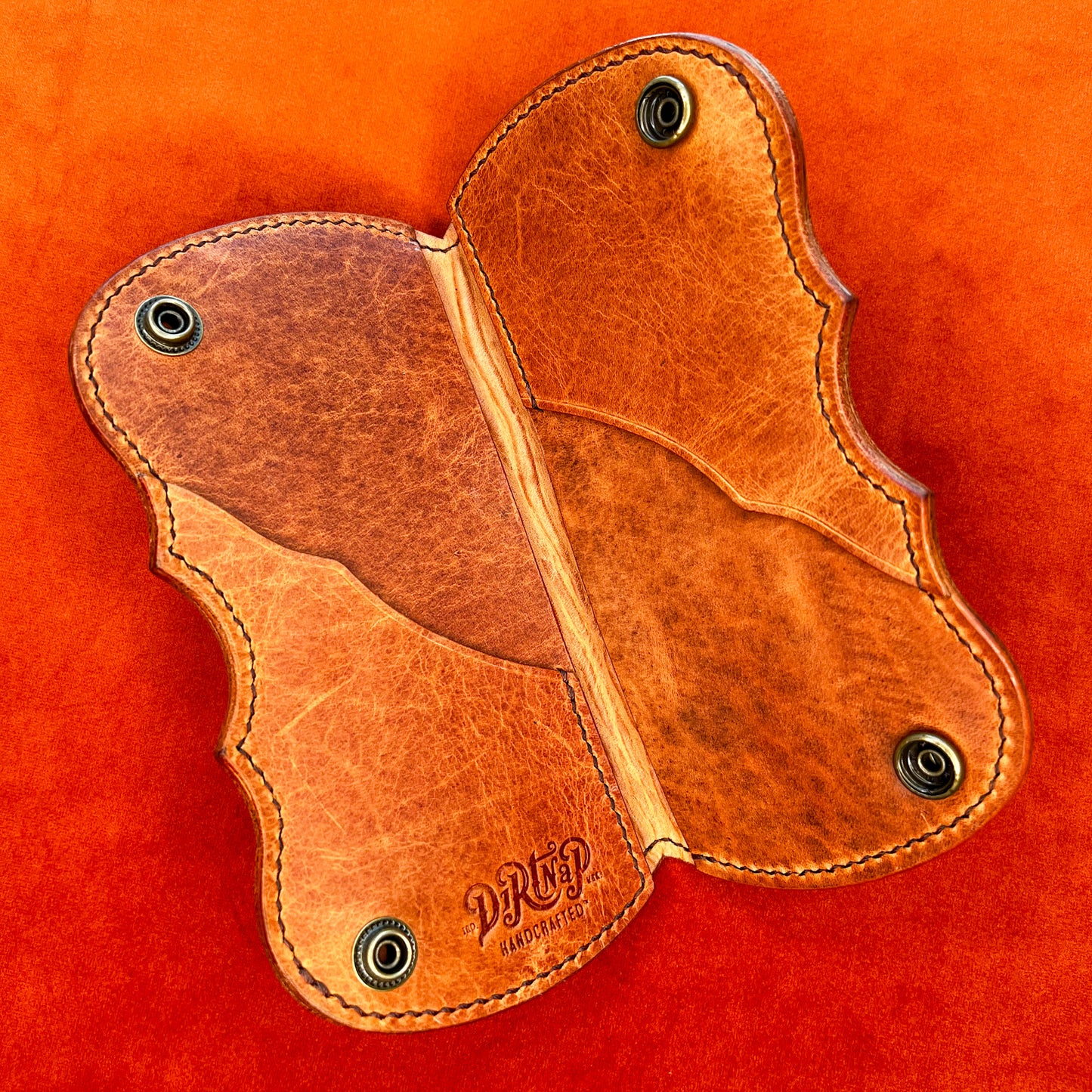 BEARD BARF'S HANDMADE LEATHER TRUCK-A WALLET- BB1