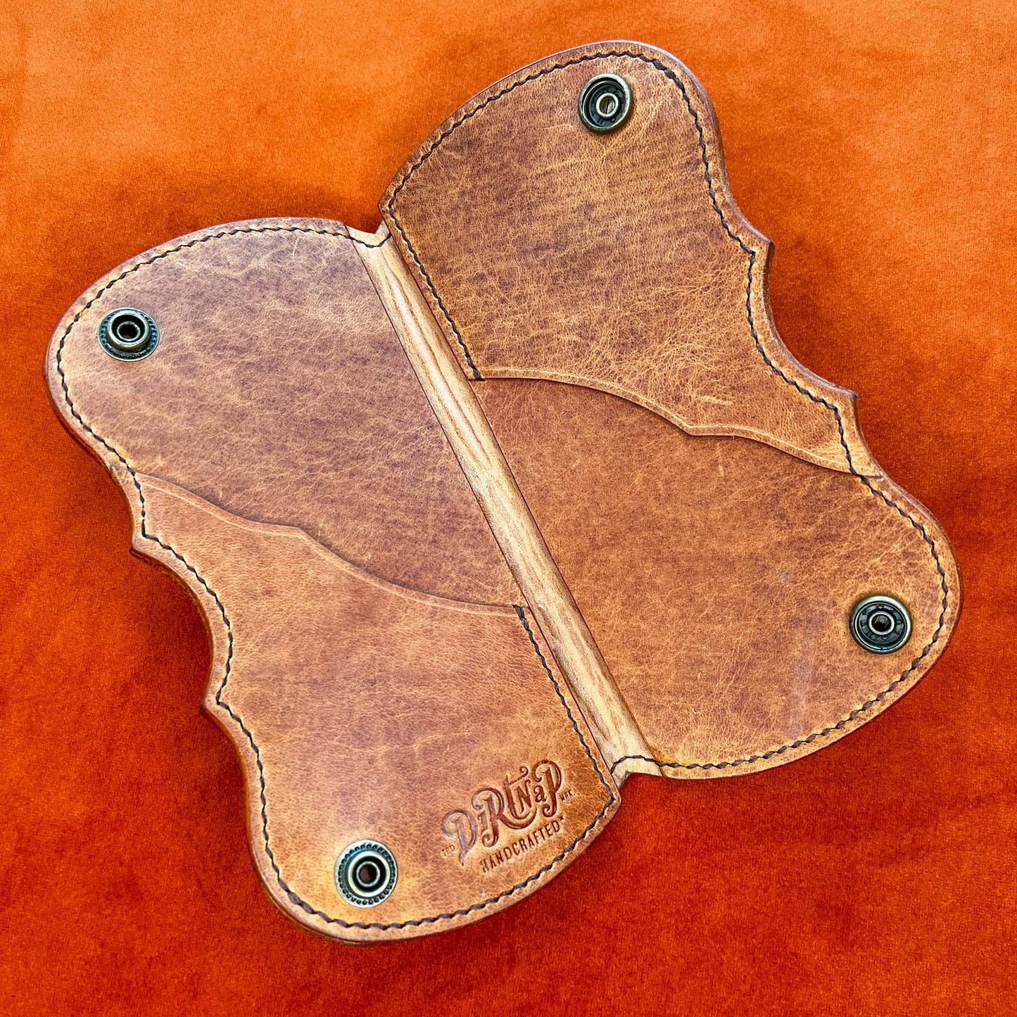 BEARD BARF'S HANDMADE LEATHER TRUCK-A WALLET- BB1