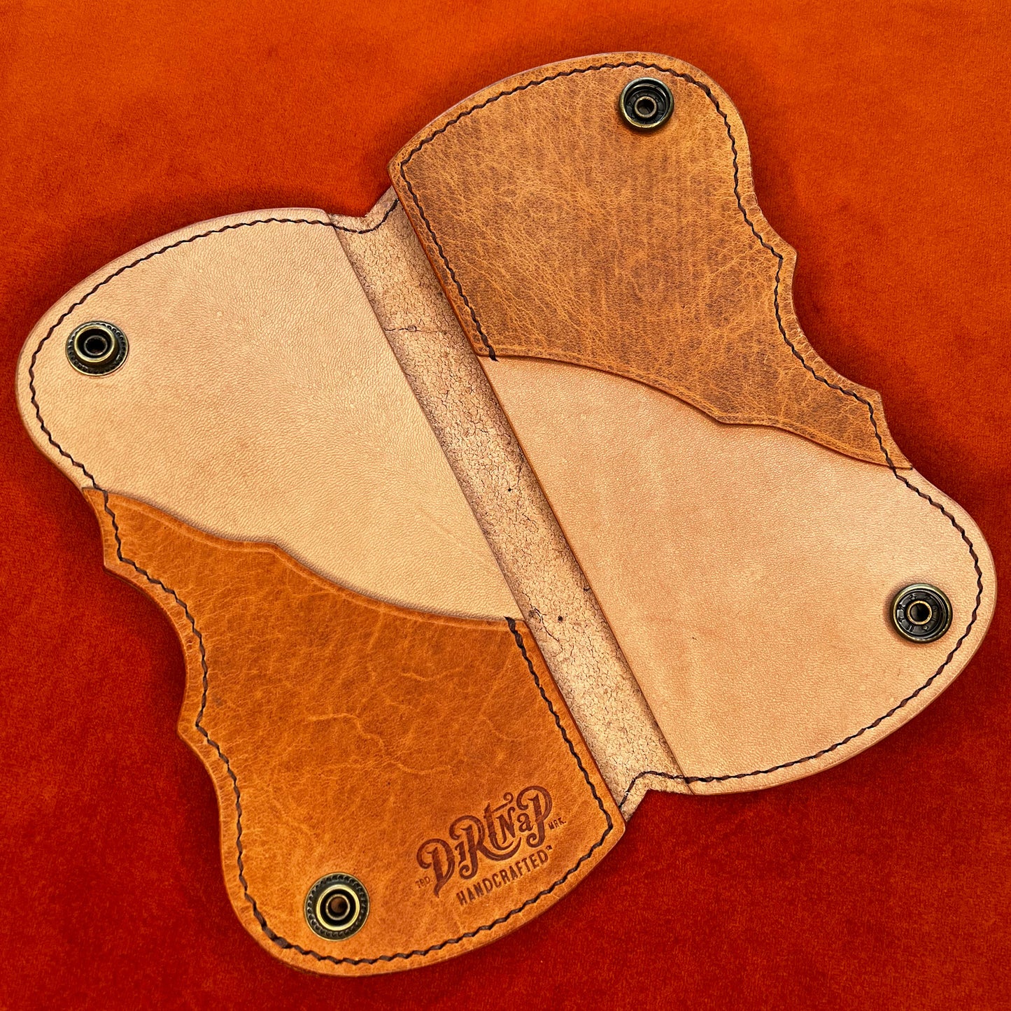 BEARD BARF'S HANDMADE LEATHER TRUCK-A WALLET- BB1